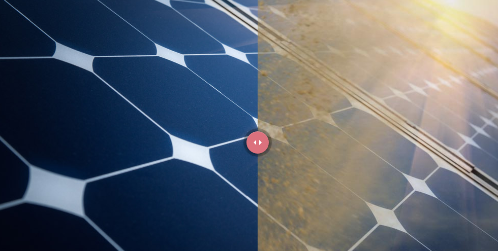 Solvent-based nano coating for solar panels
